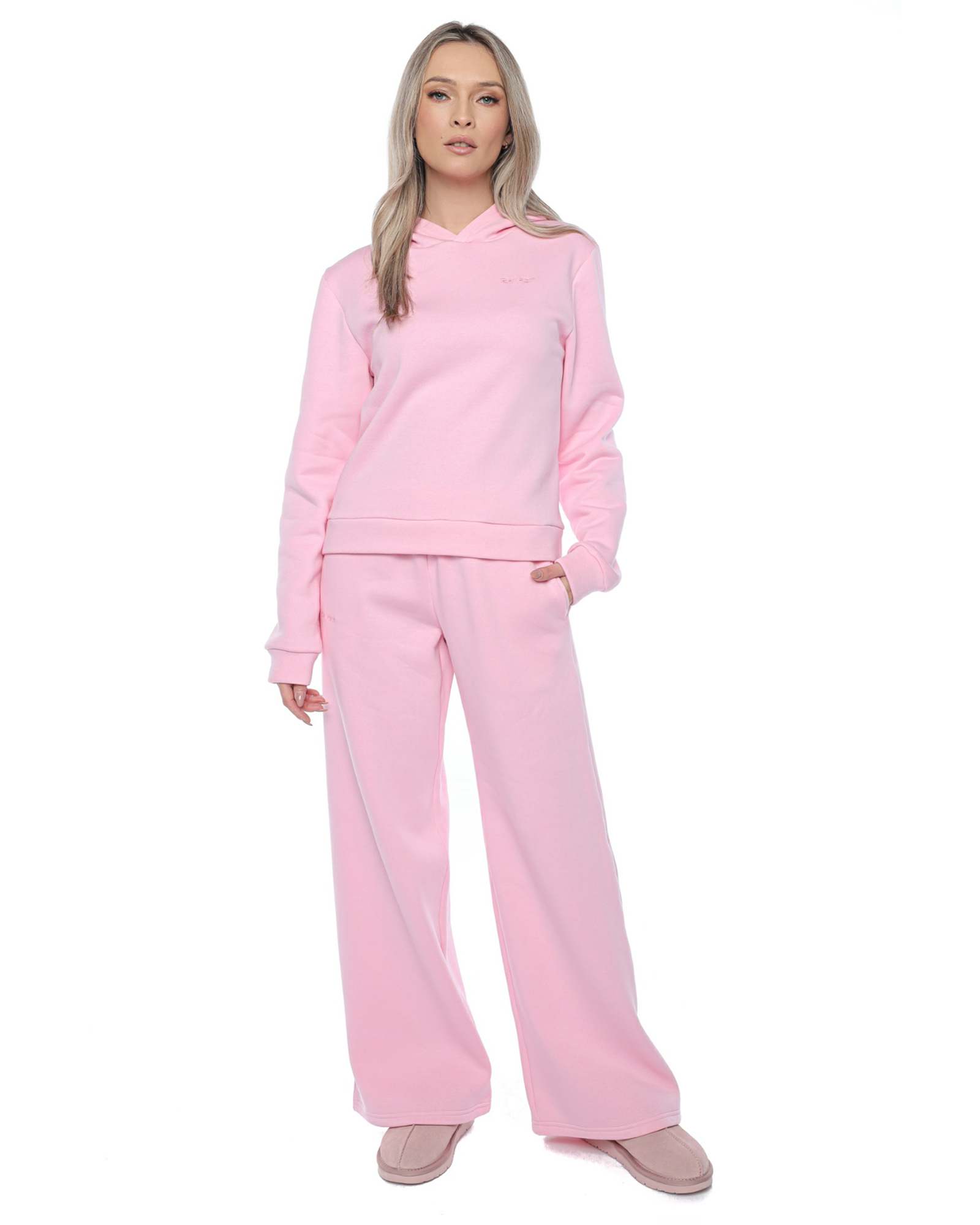 Trening: Hanorac si pantaloni evazati LADY PINK - Image 6