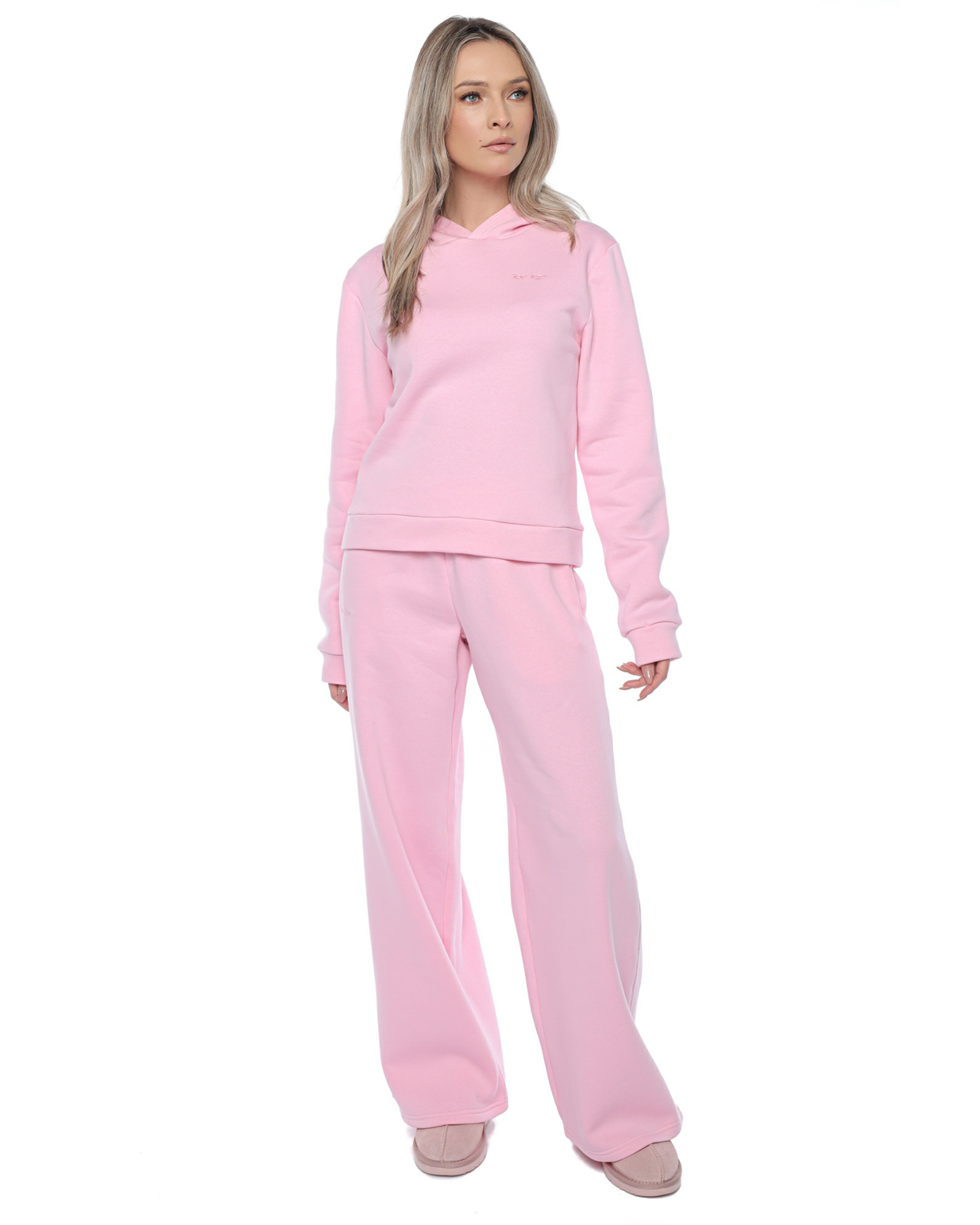 Trening: Hanorac si pantaloni evazati LADY PINK - Image 2