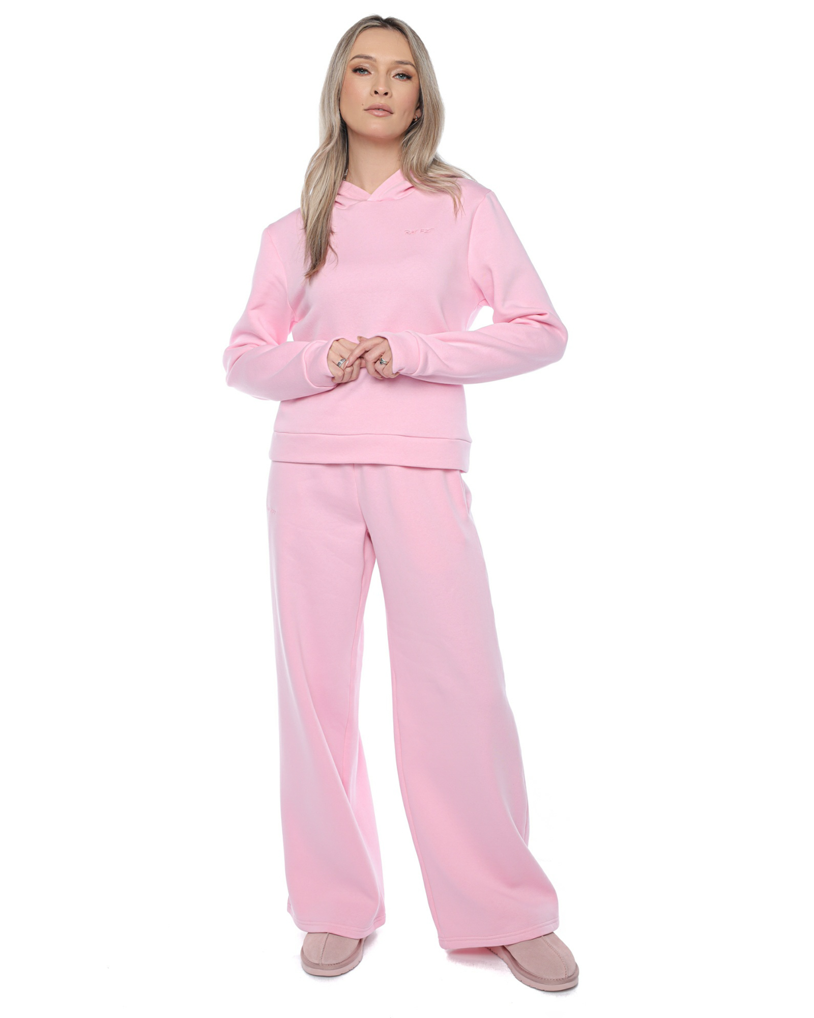 Trening: Hanorac si pantaloni evazati LADY PINK - Image 3