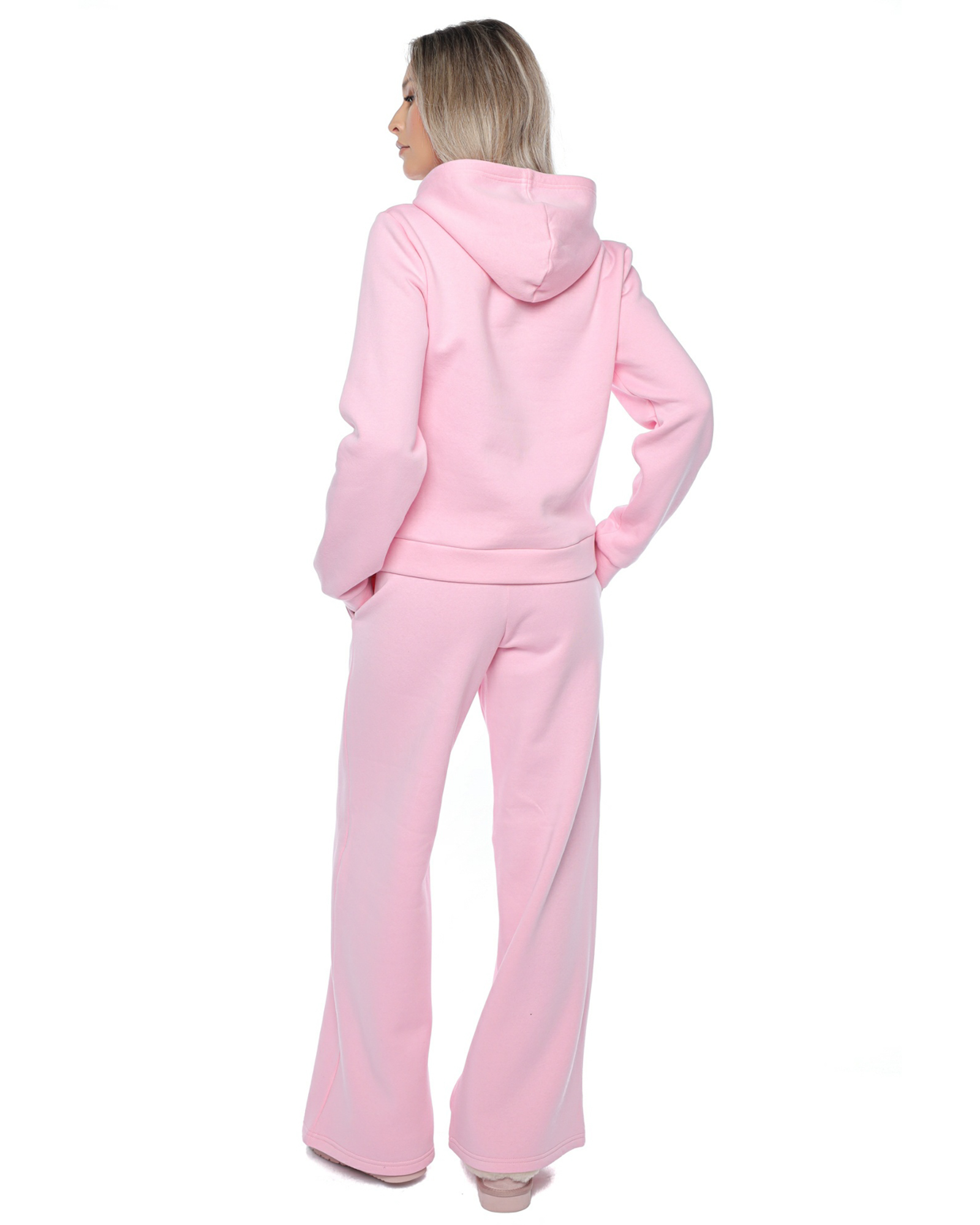 Trening: Hanorac si pantaloni evazati LADY PINK - Image 5