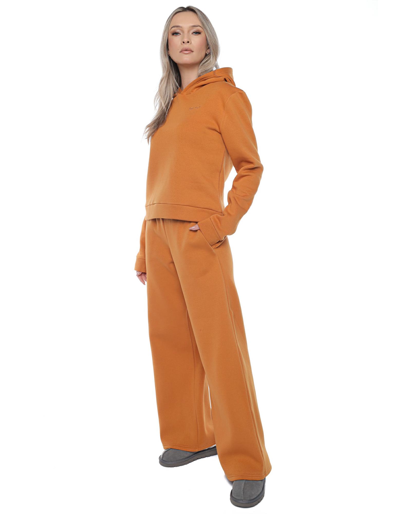 Trening: Hanorac si pantaloni evazati LADY ORANGE - Image 2