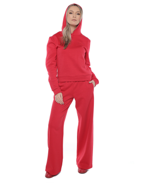Trening: Hanorac si pantaloni evazati LADY RED